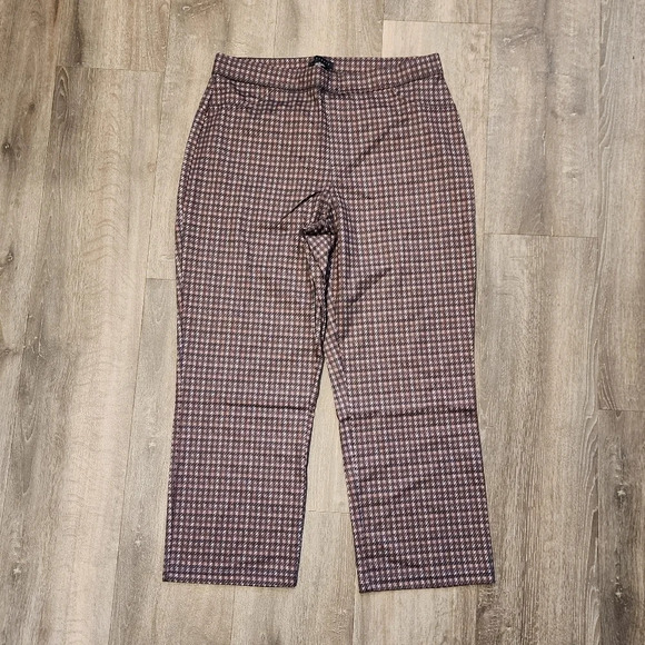 *NWT* Sanctuary Plaid Daily Crop Leggings - Picture 3 of 6